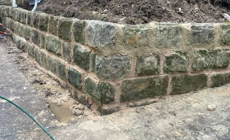 Retaining Walls in Fairfield East
