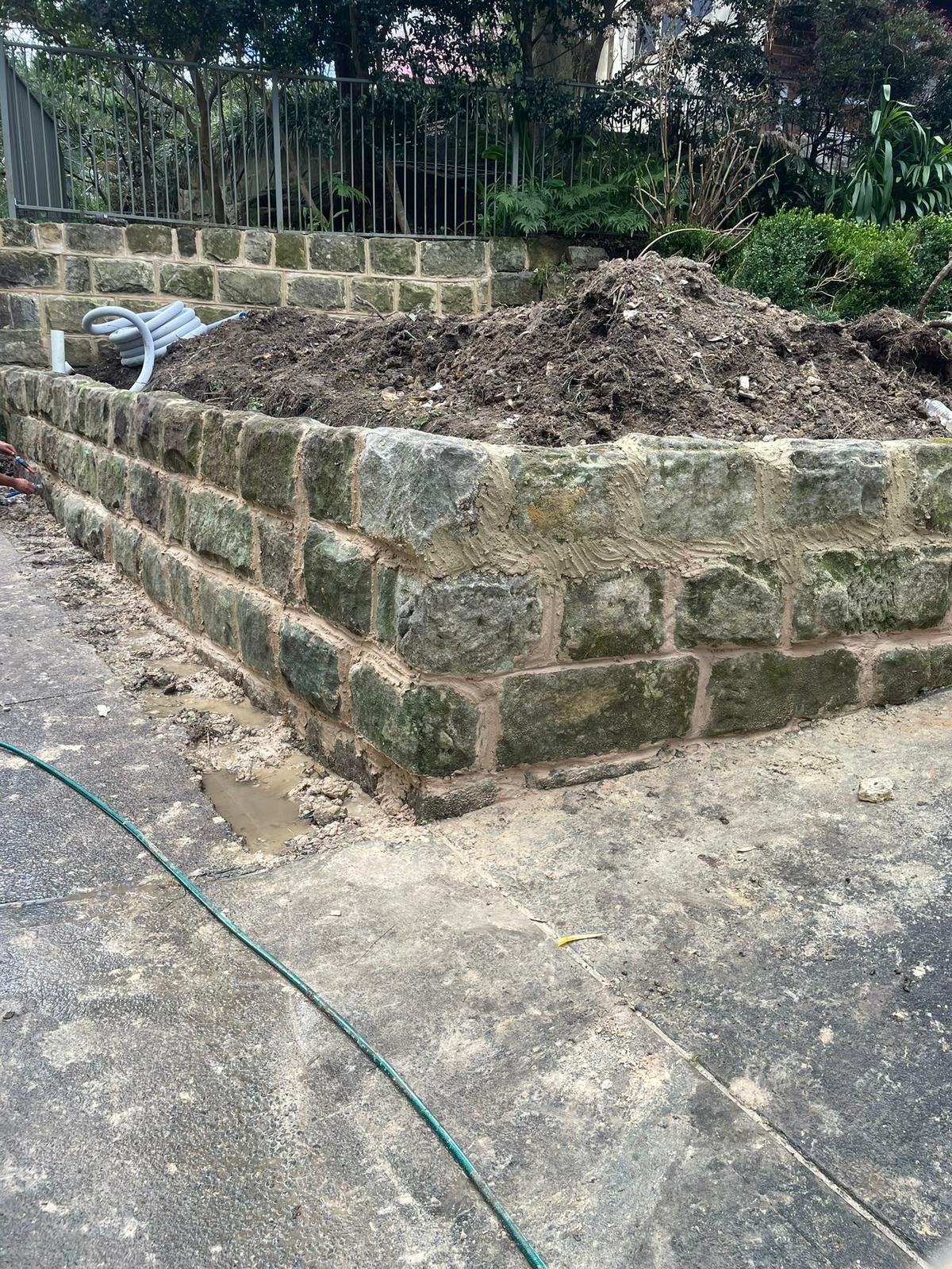 Retaining Walls in Fairfield East