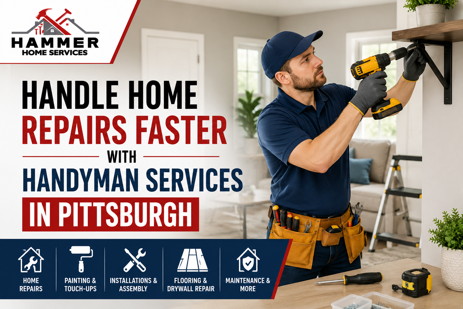 Handle Home Repairs Faster With Handyman Services In Pittsburgh
