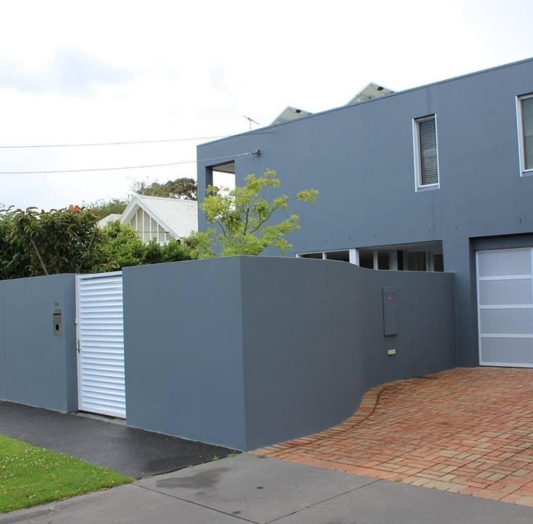 Retaining Wall Rendering Melbourne