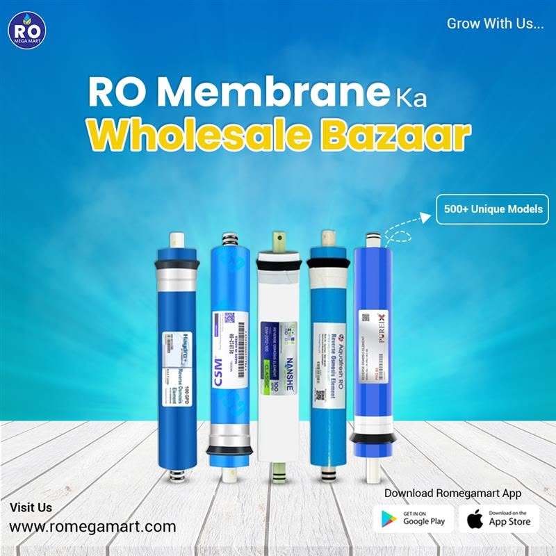 Upgrade Every Industrial RO Project with a High-Performance 8040 RO Membrane