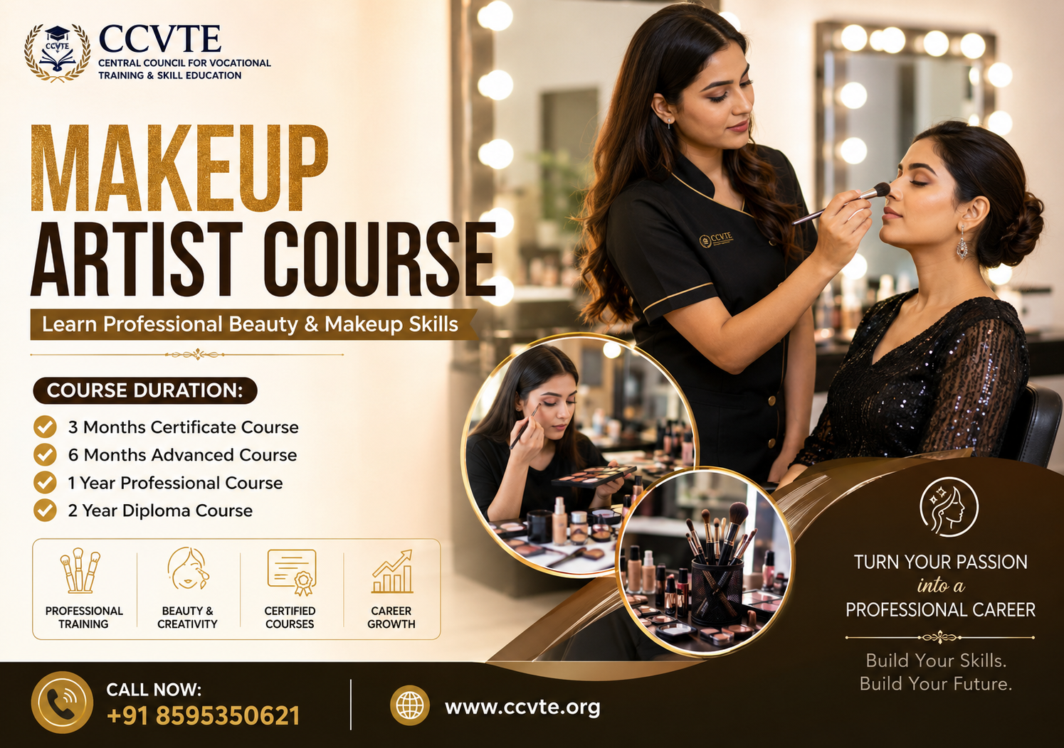 Short-Term Makeup Artist Course: Learn Job-Oriented Beauty Skills Quickly