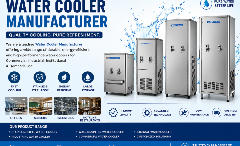 Why Choosing the Right Water Cooler Manufacturer Matters for Your Business