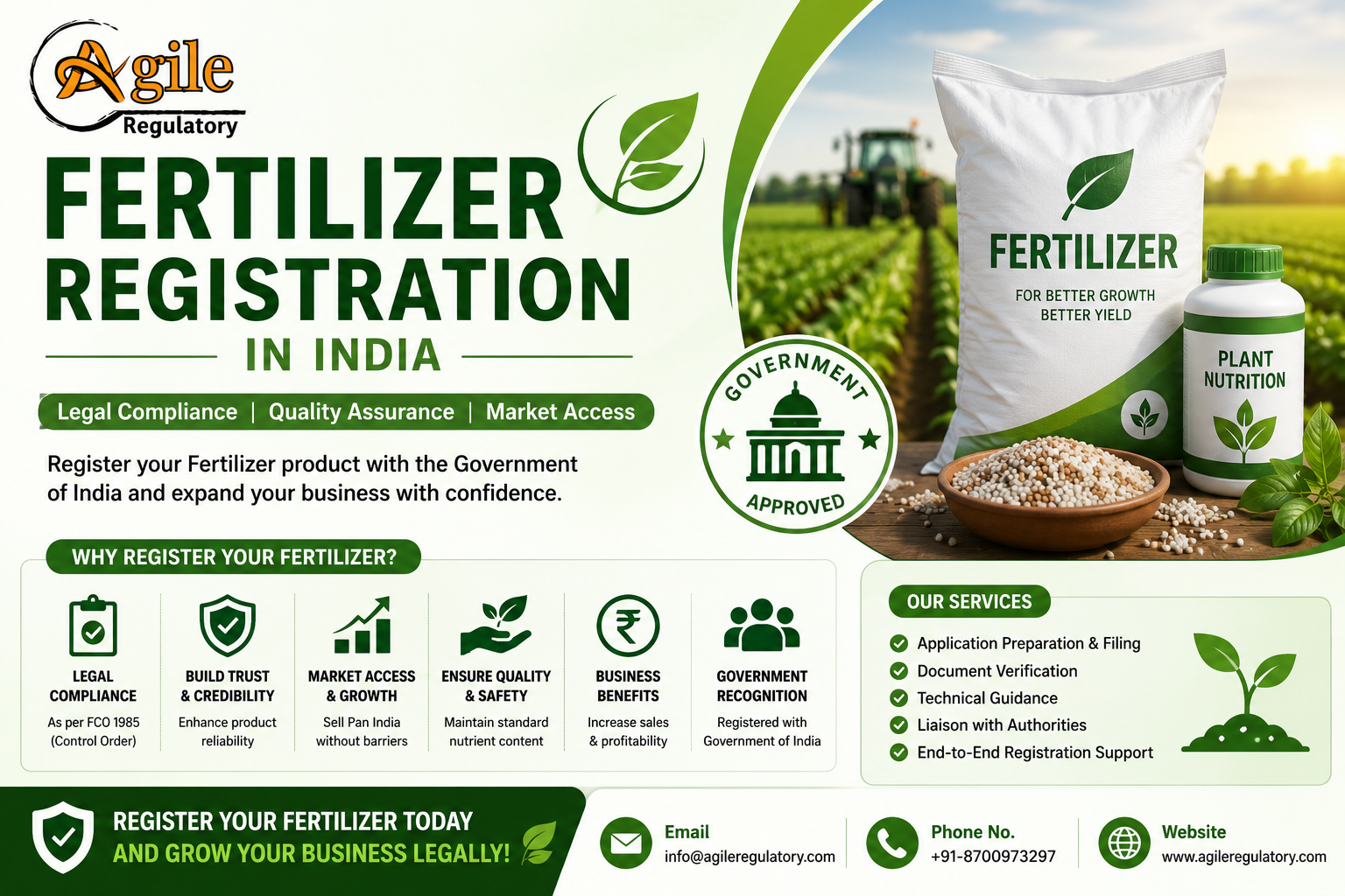 Complete Guide to Fertilizer Wholesale License: Eligibility, Registration Process, Documents & Compliance