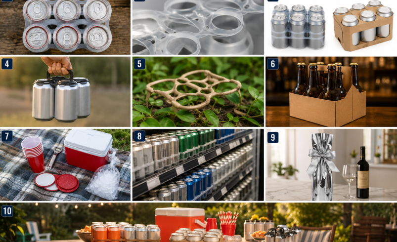 Six Pack Rings, Can Carriers & Party Supplies: A Complete Guide to Beverage Packaging