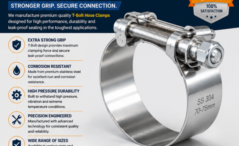 Heavy Duty Hose Clamp Manufacturer in Gurgaon –