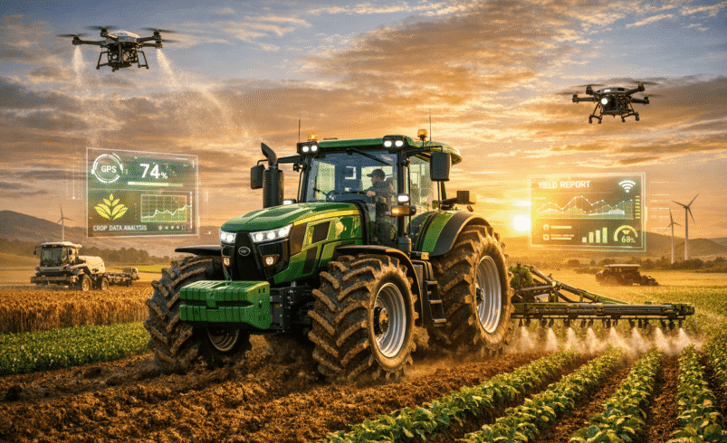 Boost Farm Efficiency with Mahindra Tractors