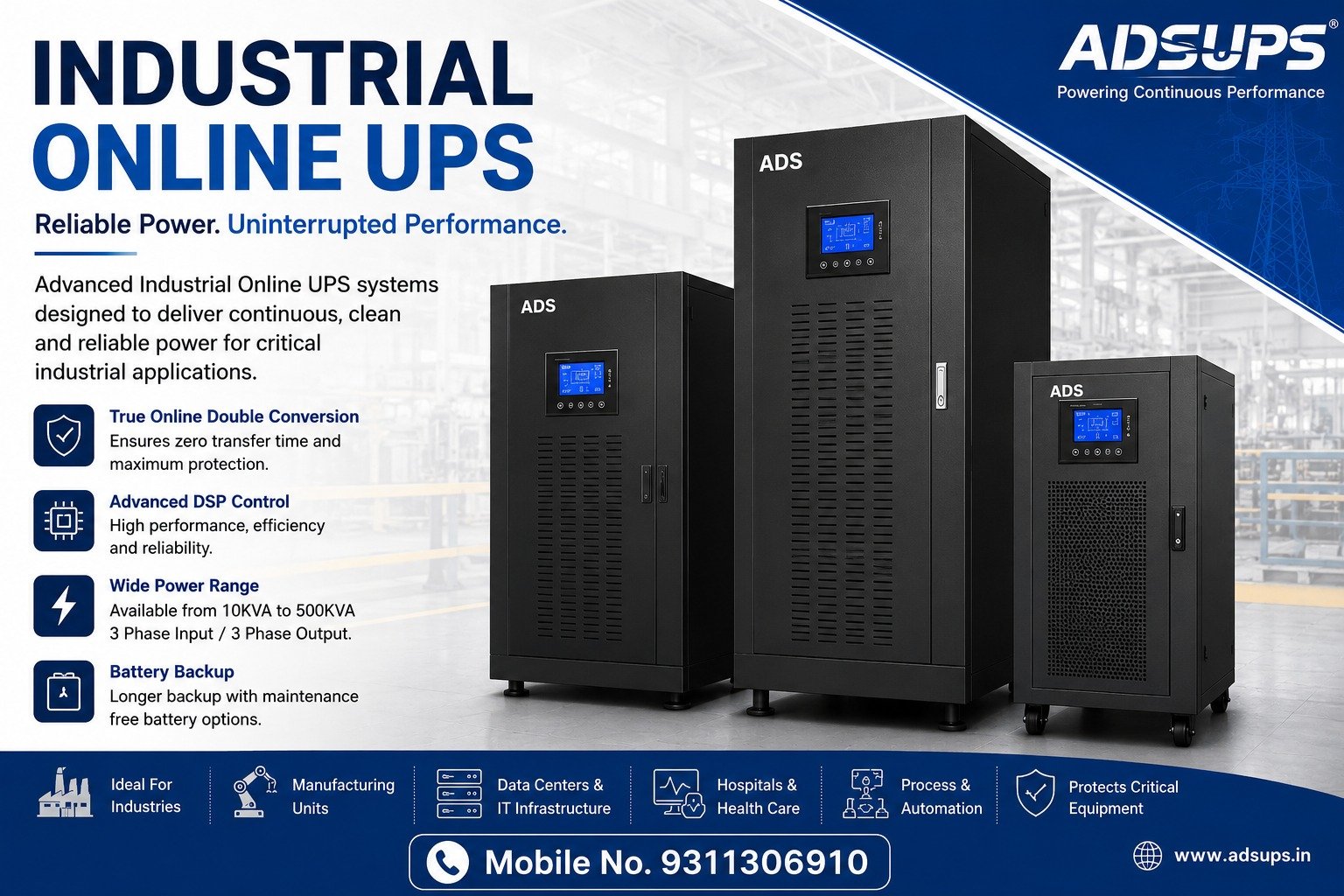 Industrial Online UPS