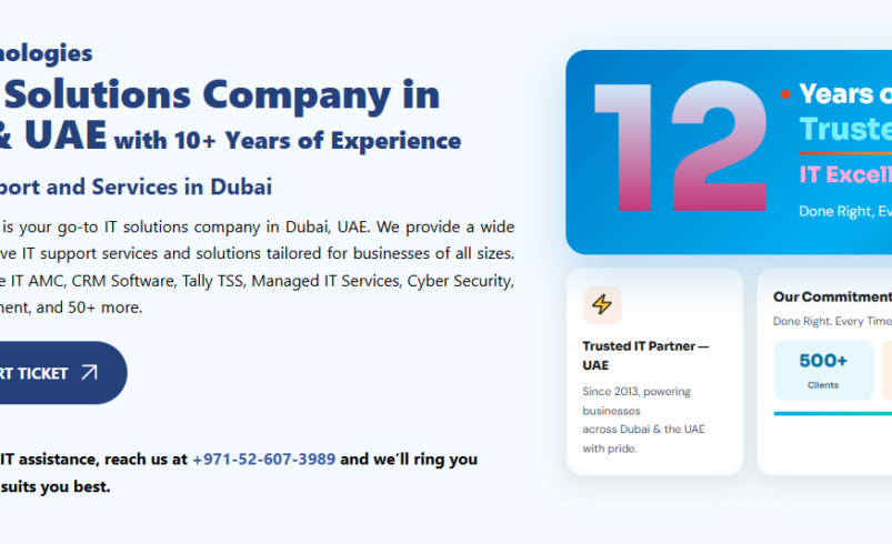 IT Solutions Provider In Dubai