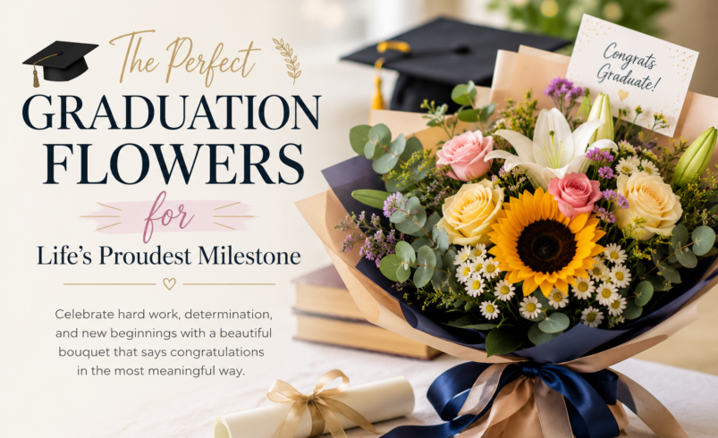 From Hard Work to Happy Moments: Graduation Flowers Worth Gifting