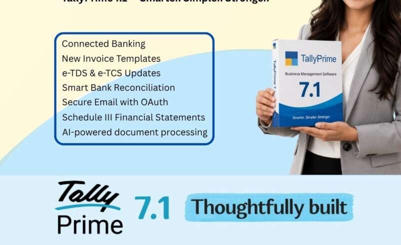 How Can TallyPrime 7.1 Simplify Business Accounting and GST Management?