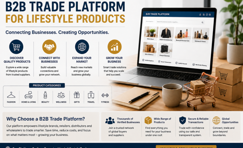 B2B Trade Platform for Lifestyle Products: Connecting Businesses with New Opportunities