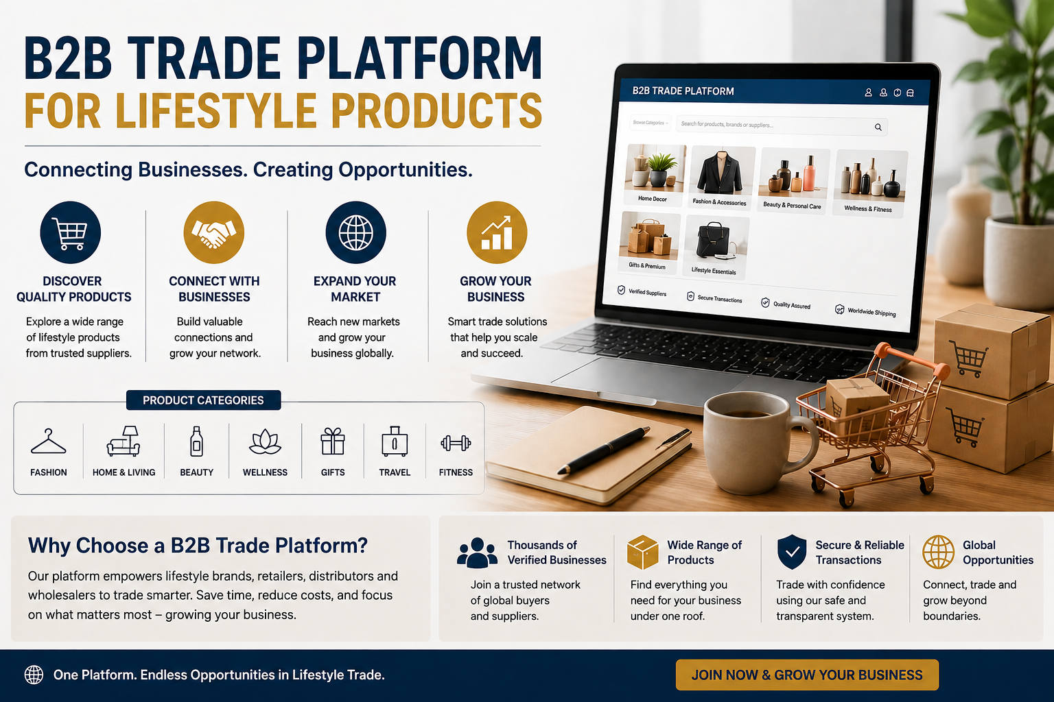 B2B Trade Platform for Lifestyle Products: Connecting Businesses with New Opportunities