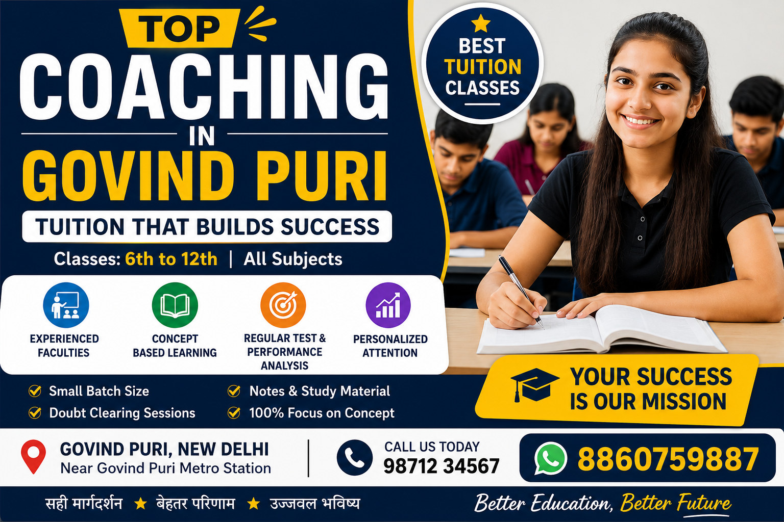 Top Coaching in Govind Puri