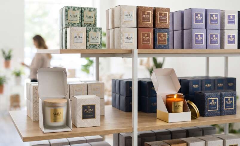 Luxury Custom Candle Boxes Wholesale