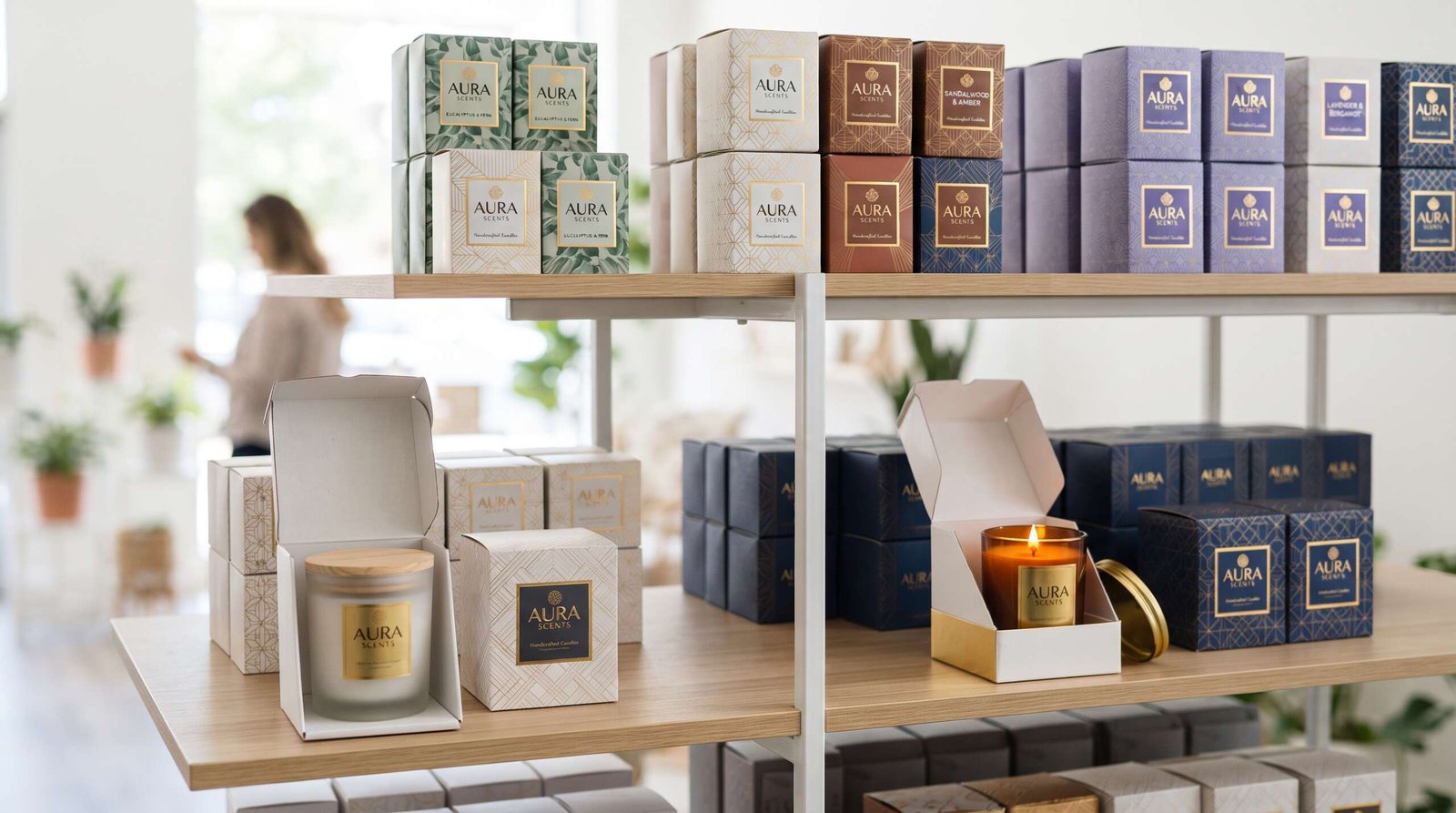 Luxury Custom Candle Boxes Wholesale