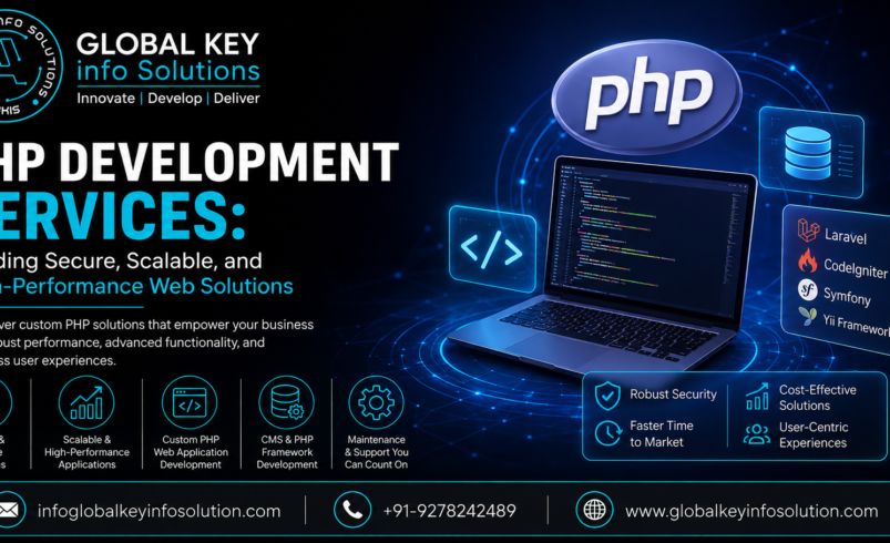 PHP Development Services: Building Secure, Scalable, and High-Performance Web Solutions