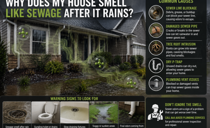 Why Does My House Smell Like Sewage After It Rains?