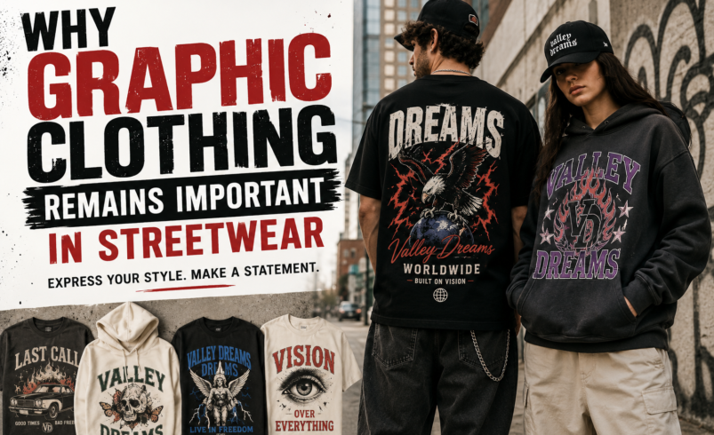 Why Graphic Clothing Remains Important in Streetwear