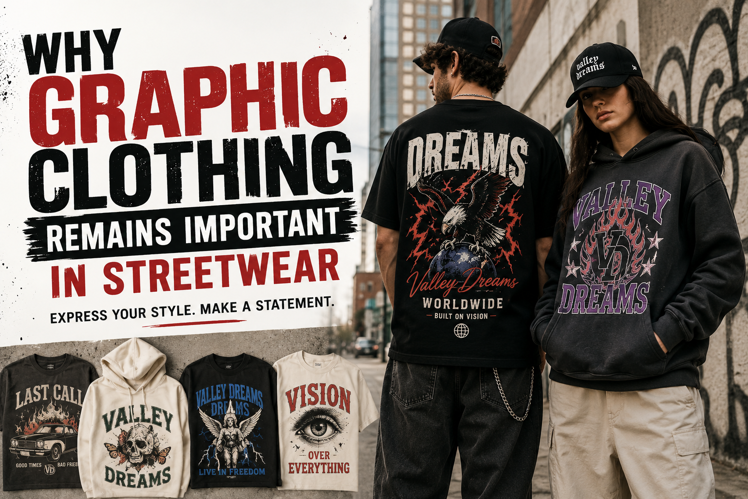 Why Graphic Clothing Remains Important in Streetwear