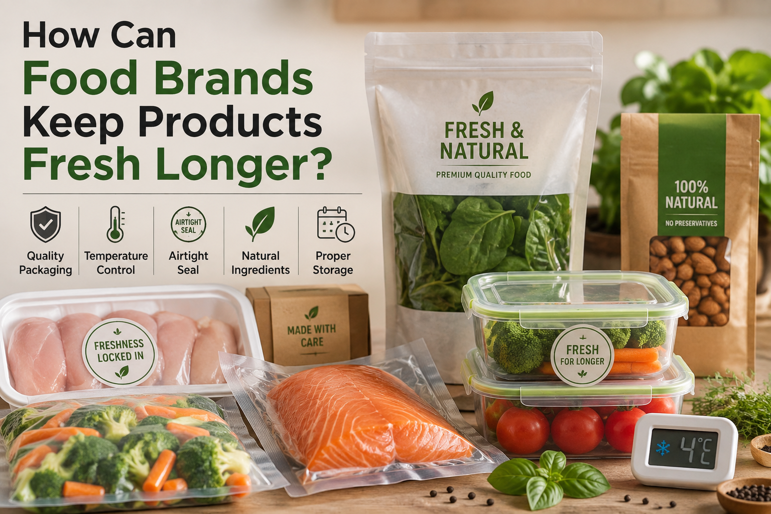 How Can Food Brands Keep Products Fresh Longer?