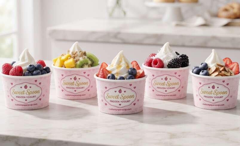 The Perfect Custom Frozen Yogurt Cups For Every Dessert