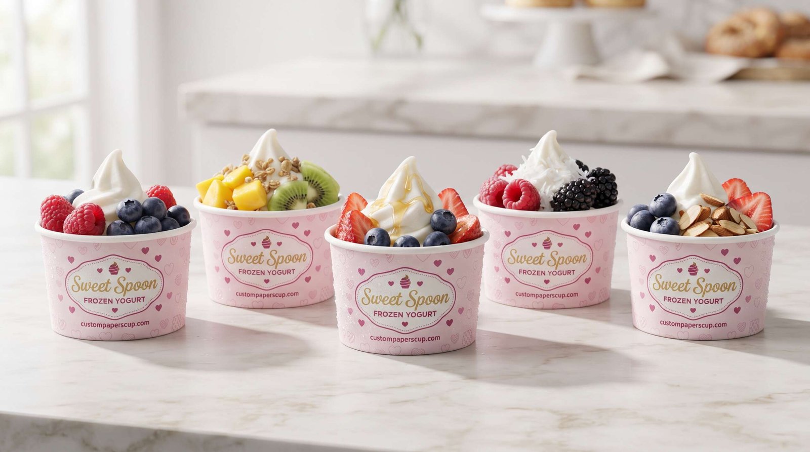 The Perfect Custom Frozen Yogurt Cups For Every Dessert