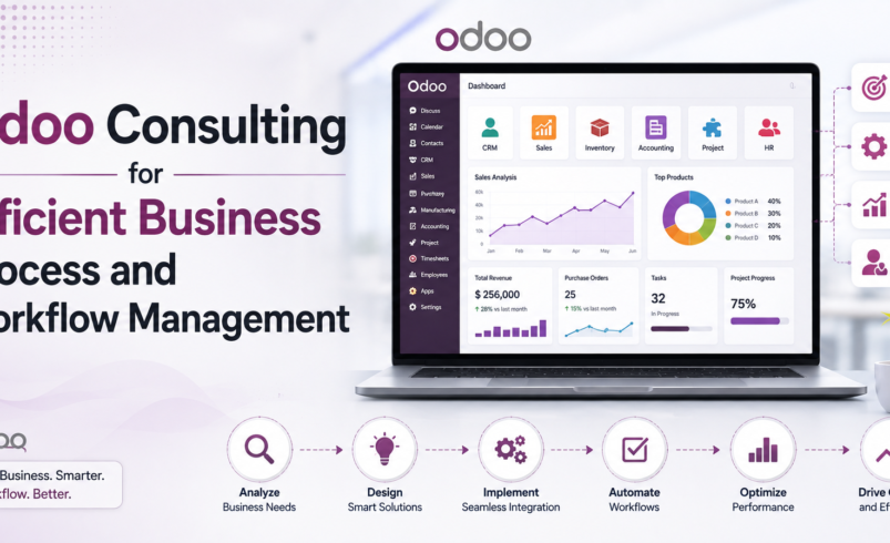 Odoo Consulting for Efficient Business Process and Workflow Management