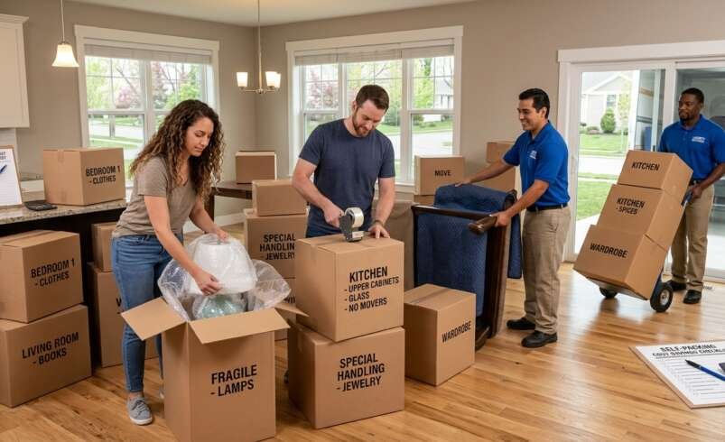 Should You Consider Packing Yourself When Moving Long Distance?
