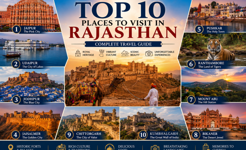 Top 10 Places to Visit in Rajasthan: Complete Travel Guide