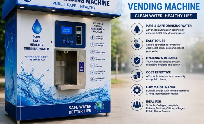 Water Vending Machine India: Smart Drinking Water Solutions for a Healthier Tomorrow