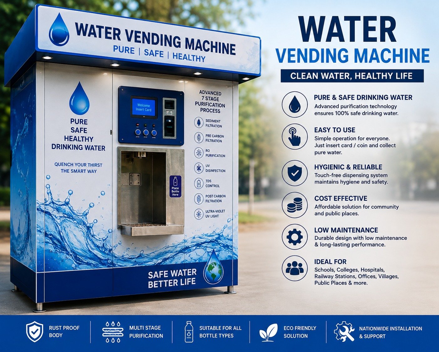 Water Vending Machine India: Smart Drinking Water Solutions for a Healthier Tomorrow
