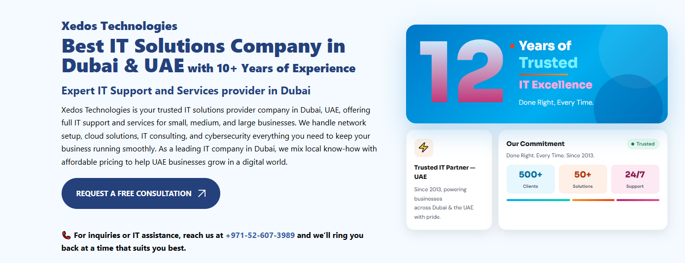 IT Solutions Provider In Dubai