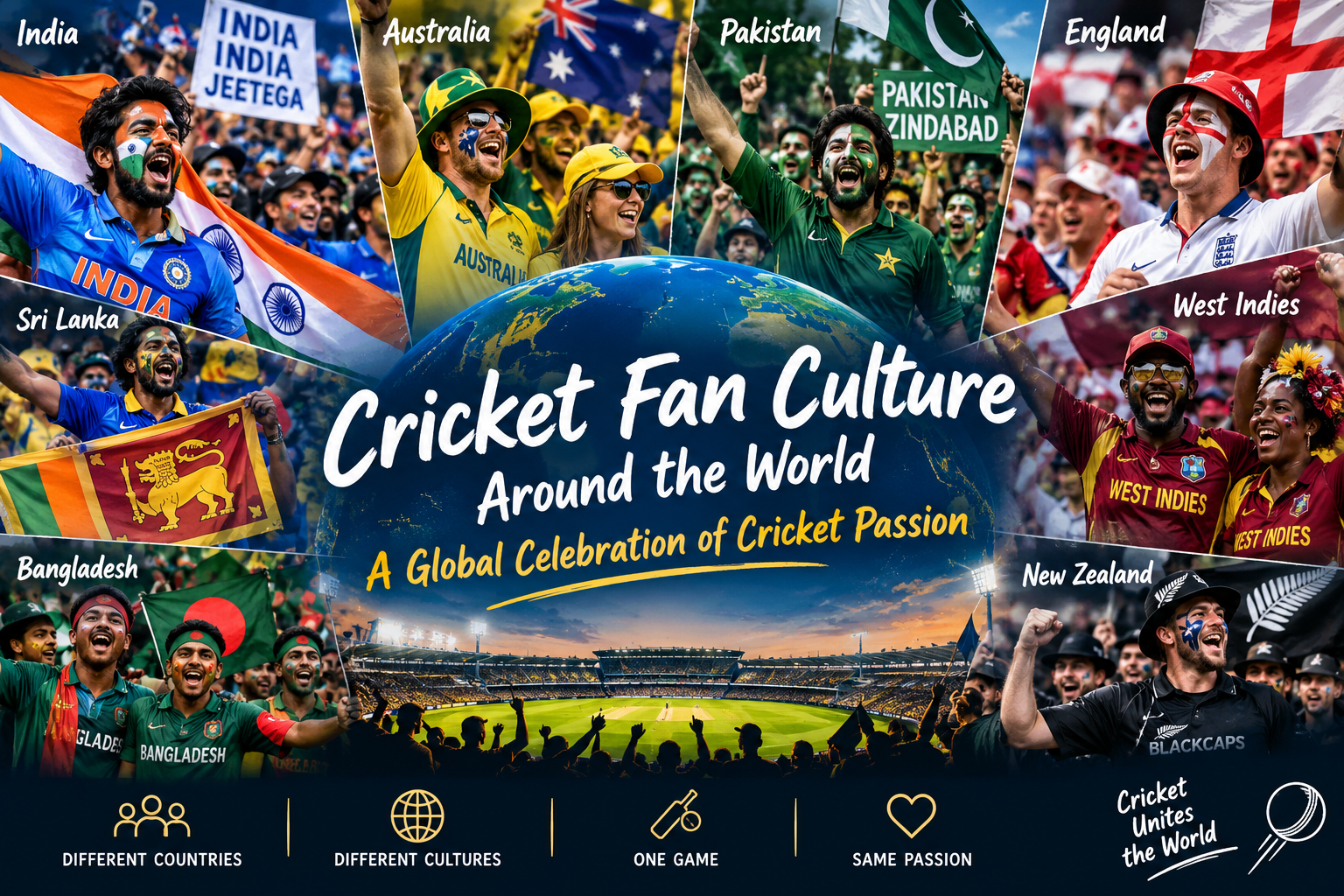 Cricket Fan Culture Around the World: A Global Celebration of Cricket Passion