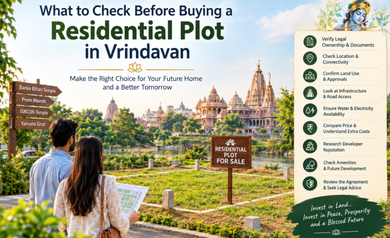 Why Location Matters When Buying Property in Vrindavan