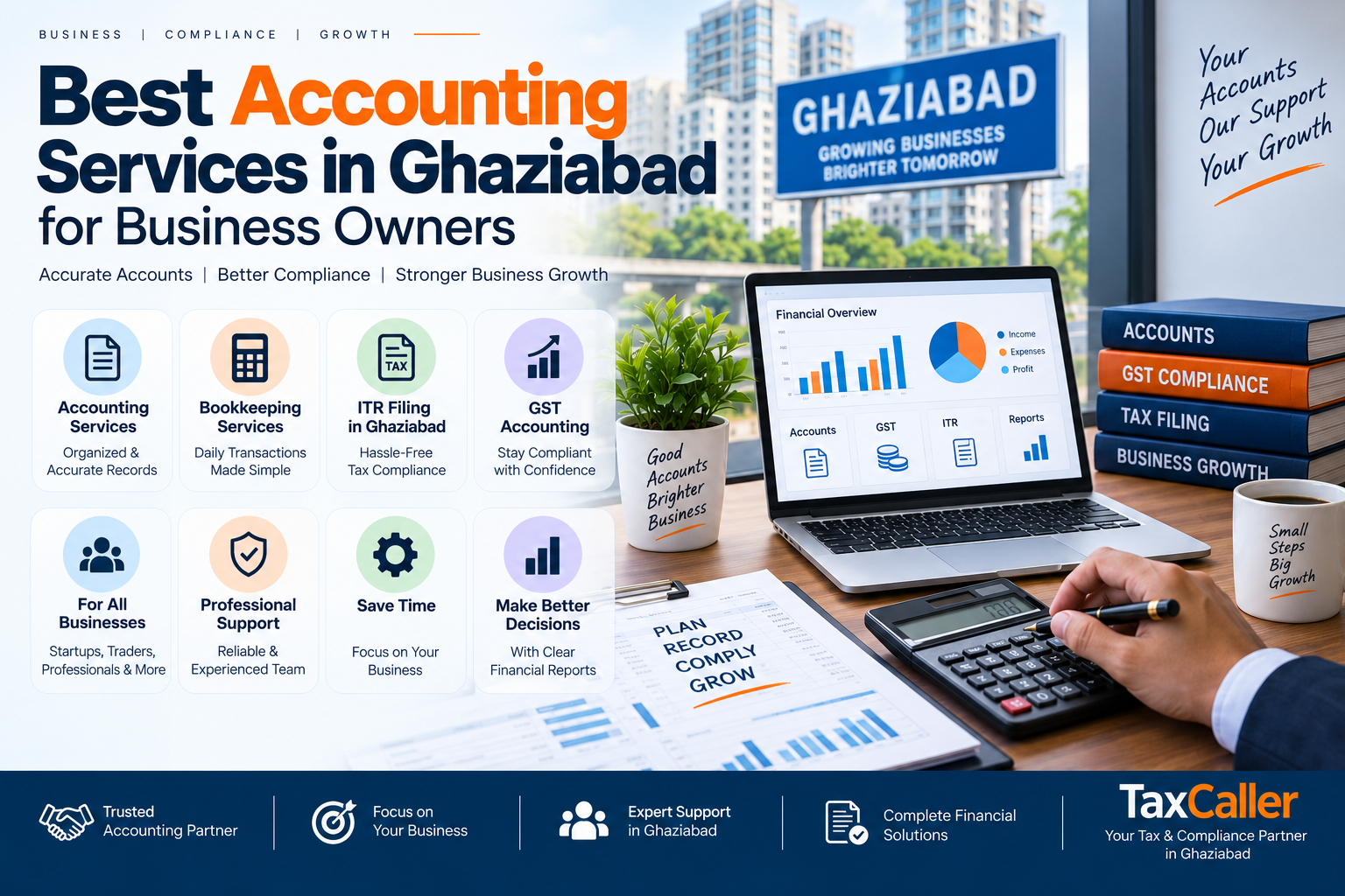 Best Accounting Services in Ghaziabad for Business Owners