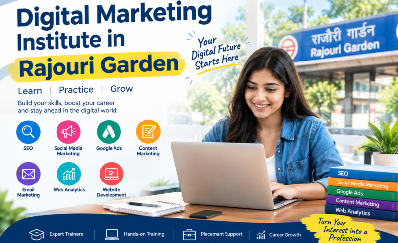 Digital Marketing Institute in Rajouri Garden: Build Your Career in Digital Marketing