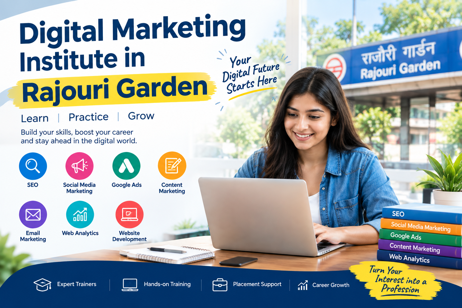 Digital Marketing Institute in Rajouri Garden: Build Your Career in Digital Marketing