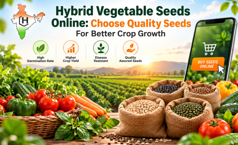 Hybrid Vegetable Seeds Online: Choose Quality Seeds For Better Crop Growth