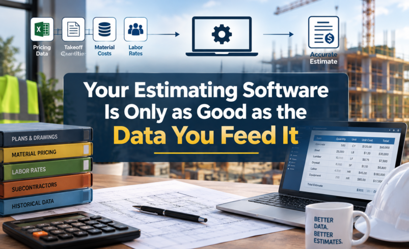 Your Estimating Software Is Only as Good as the Data You Feed It