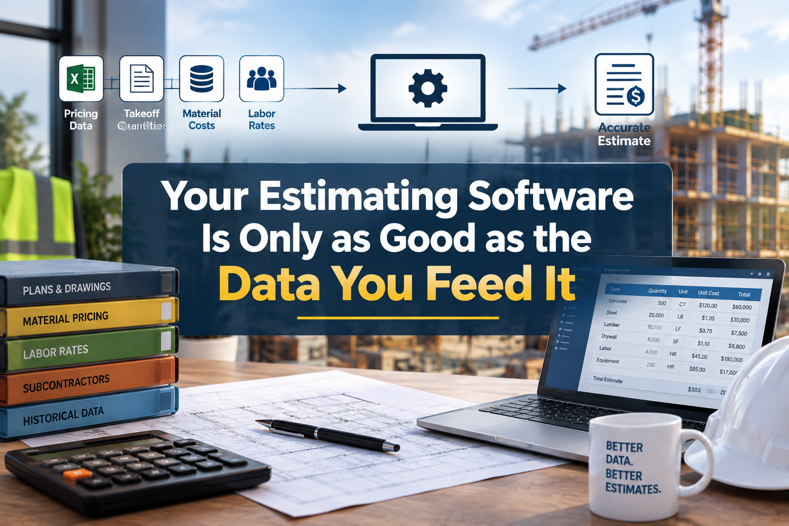 Your Estimating Software Is Only as Good as the Data You Feed It