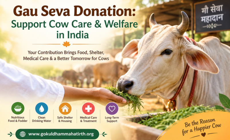 Gau Seva Donation: Support Cow Care & Welfare in India