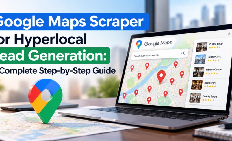 Google Maps Scraper for Hyperlocal Lead Generation: A Complete Step-by-Step Guide