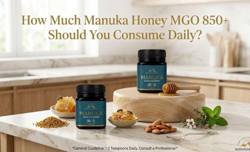 How Much Manuka Honey MGO 850+ Should You Consume Daily?