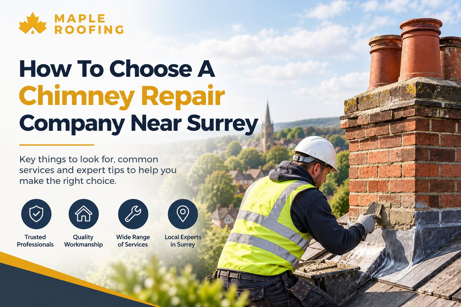 How To Choose A Chimney Repair Company Near Surrey