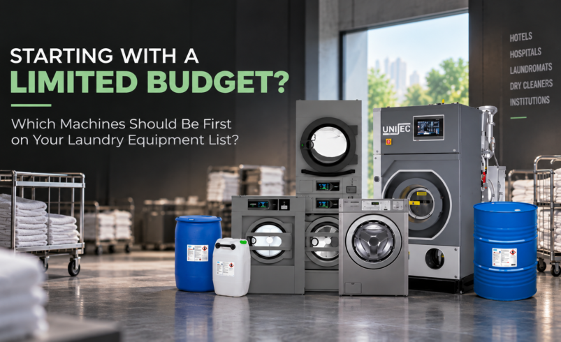 Starting with a Limited Budget? Which Machines Should Be First on Your Laundry Equipment List?