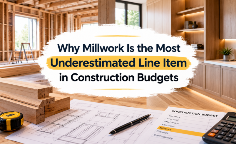 Why Millwork Is the Most Underestimated Line Item in Construction Budgets