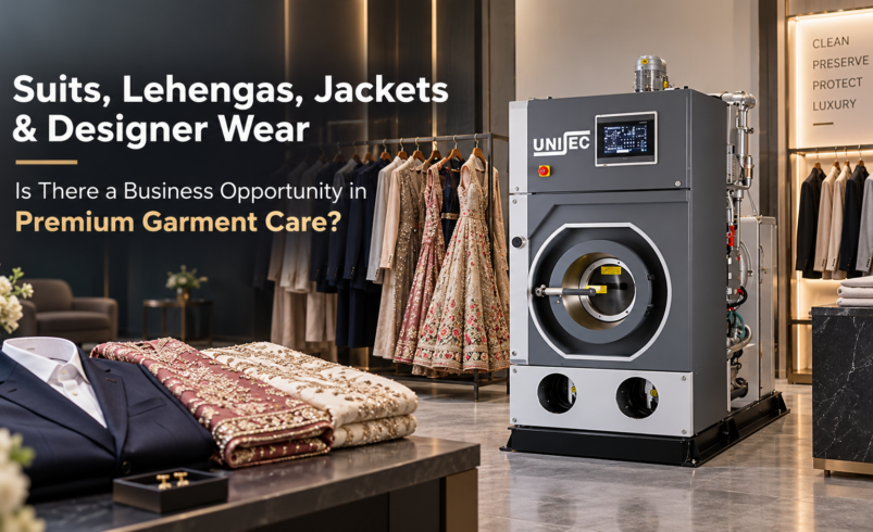 Suits, Lehengas, Jackets & Designer Wear: Is There a Business Opportunity in Premium Garment Care?