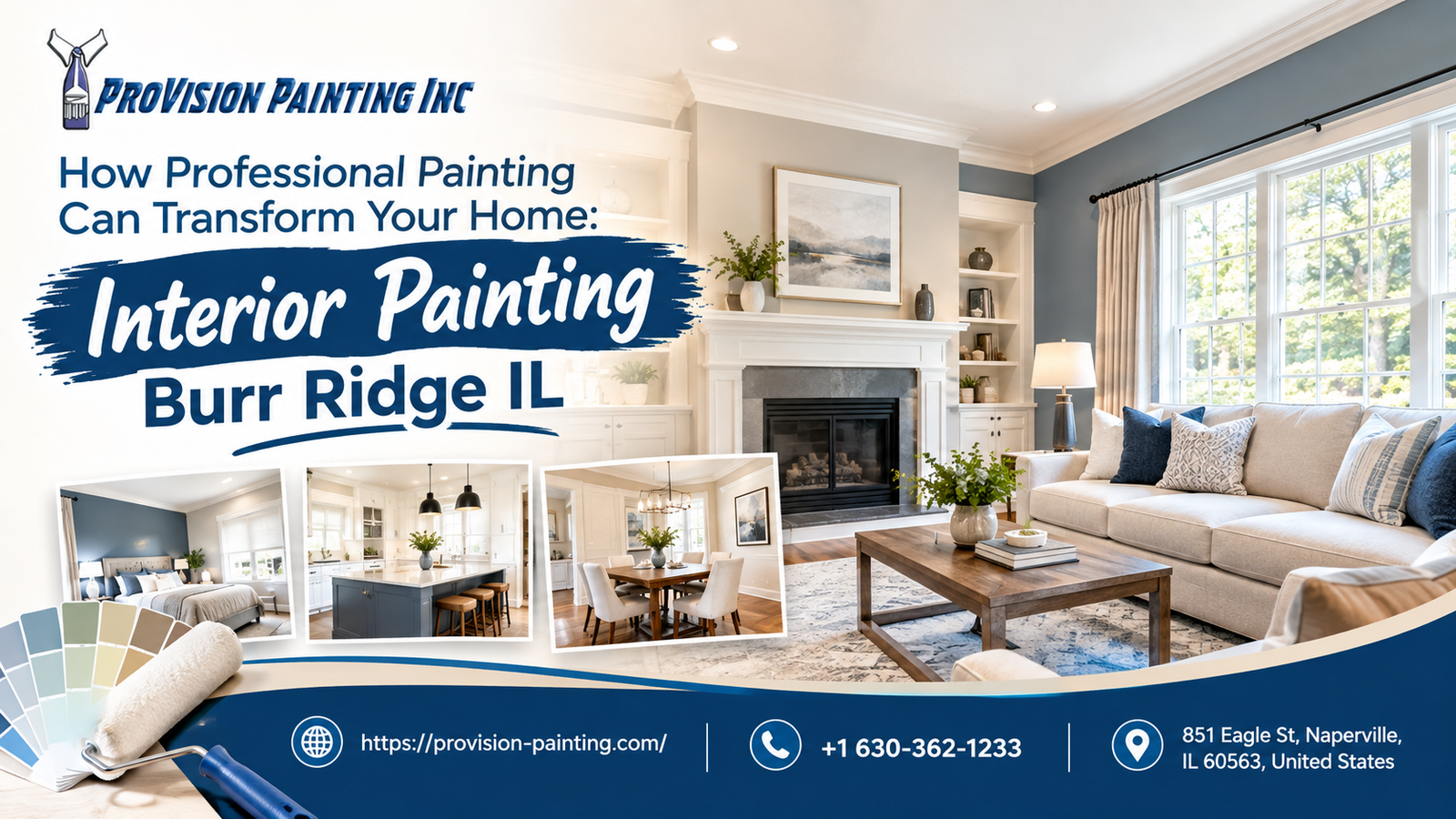 How Professional Painting Can Transform Your Home: Interior Painting Burr Ridge IL