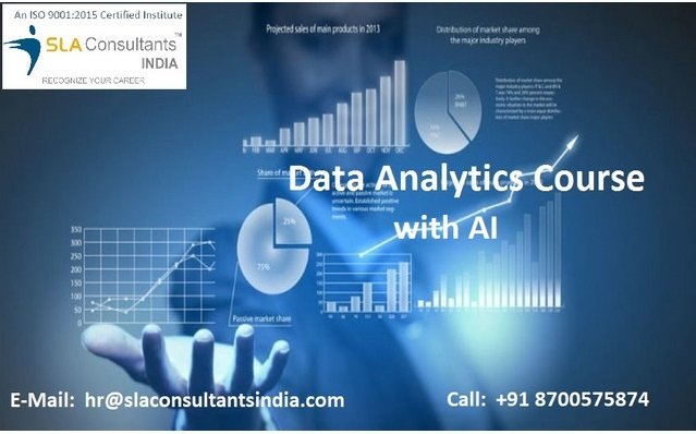 Why Choose a Data Analyst Certification Course in Delhi for Advanced Reporting and Visualization Skills with Excel, VBA, SQL, Power BI, Tableau, Free Alteryx and IBM Certification Support by SLA Consultants India?